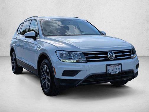 Pure White 2021 Volkswagen Tiguan 2.0T S