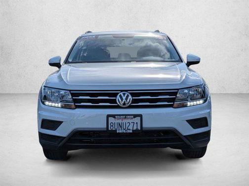 Pure White 2021 Volkswagen Tiguan 2.0T S