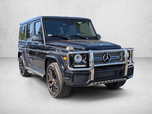 Black 2016 Mercedes-Benz AMG G 4MATIC