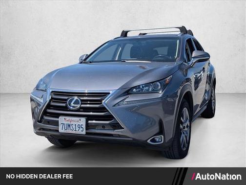 Nebula Gray Pearl 2016 Lexus NX 200t F Sport