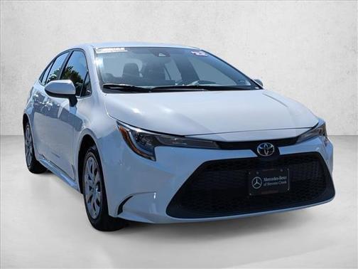 White 2022 Toyota Corolla LE