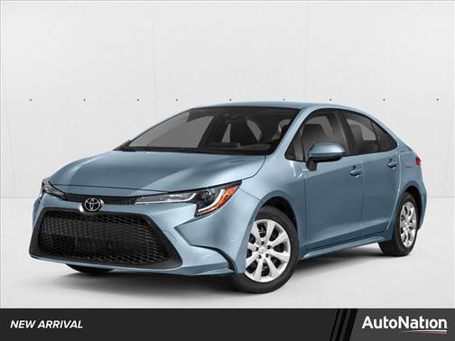 White 2022 Toyota Corolla LE