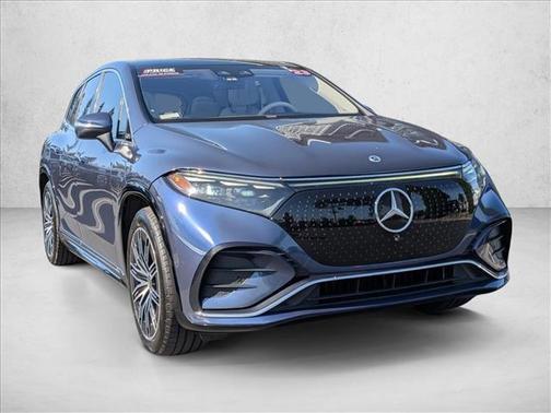 Twilight Blue Metallic 2023 Mercedes-Benz EQS 450 4MATIC
