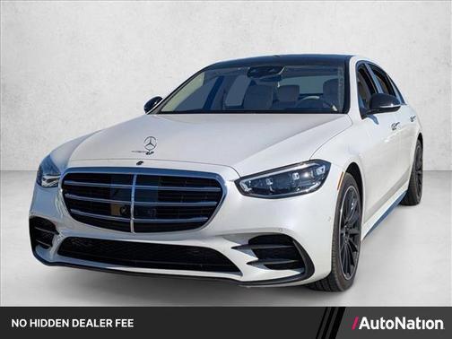 MANUFAKTUR Diamond White 2023 Mercedes-Benz S-Class 4MATIC