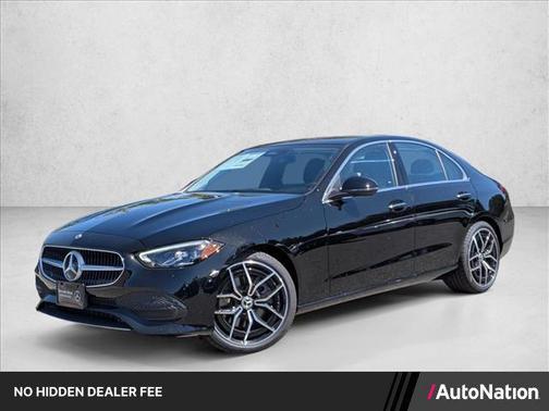 Black 2026 Mercedes-Benz C-Class C 300 4MATIC