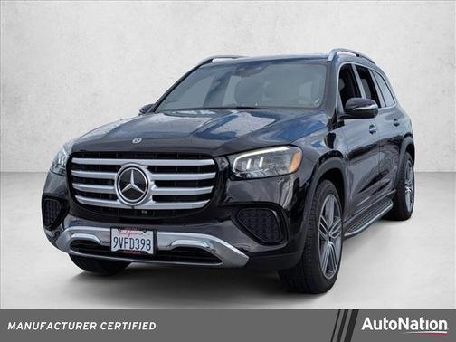 Obsidian Black Metallic 2025 Mercedes-Benz GLS 450 4MATIC