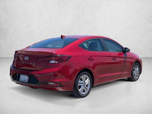 Scarlet Red Pearl 2020 Hyundai ELANTRA SEL
