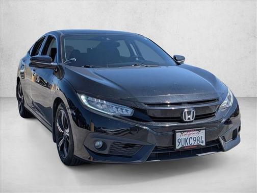 Crystal Black Pearl 2017 Honda Civic Touring