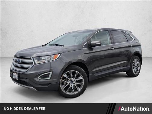 Magnetic Metallic 2018 Ford Edge Titanium