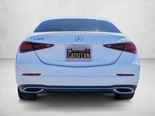 Polar White 2023 Mercedes-Benz C-Class Sedan