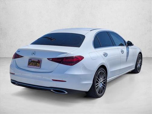 Polar White 2023 Mercedes-Benz C-Class Sedan