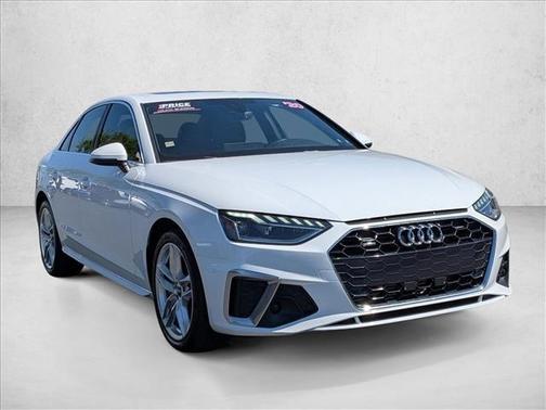 Ibis White 2020 Audi A4 45 Premium Plus