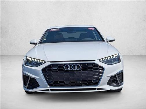 Ibis White 2020 Audi A4 45 Premium Plus