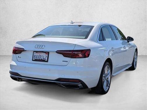Ibis White 2020 Audi A4 45 Premium Plus