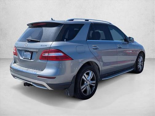 Steel Gray Metallic 2013 Mercedes-Benz M-Class 4MATIC