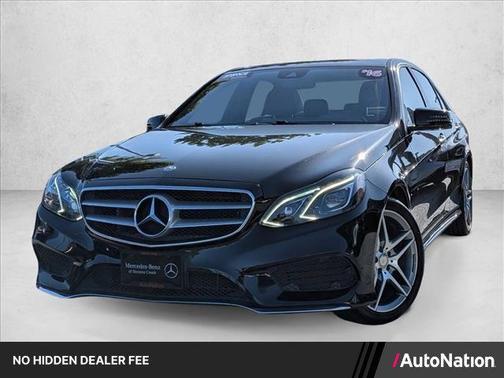 Black 2016 Mercedes-Benz E-Class 4MATIC