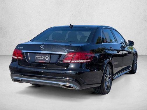 Black 2016 Mercedes-Benz E-Class 4MATIC