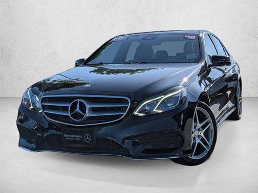 Black 2016 Mercedes-Benz E-Class 4MATIC