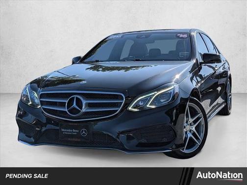 Black 2016 Mercedes-Benz E-Class 4MATIC