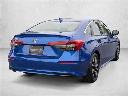 Aegean Blue Metallic 2022 Honda Civic EX