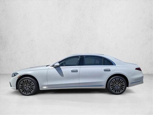 MANUFAKTUR Moonlight White Metallic 2026 Mercedes-Benz S-Class 4MATIC