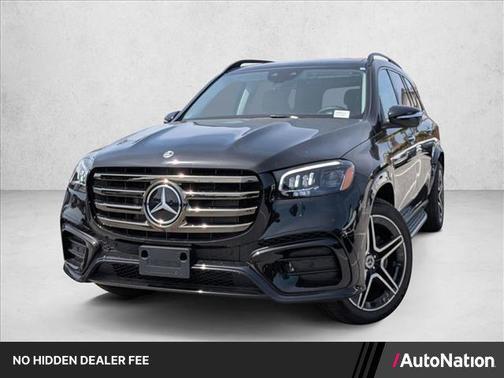 Obsidian Black Metallic 2026 Mercedes-Benz GLS 450 4MATIC