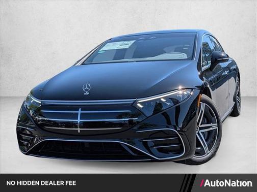 Black 2026 Mercedes-Benz EQS 450 4MATIC