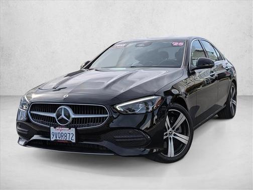 Black 2025 Mercedes-Benz C-Class C 300 4MATIC