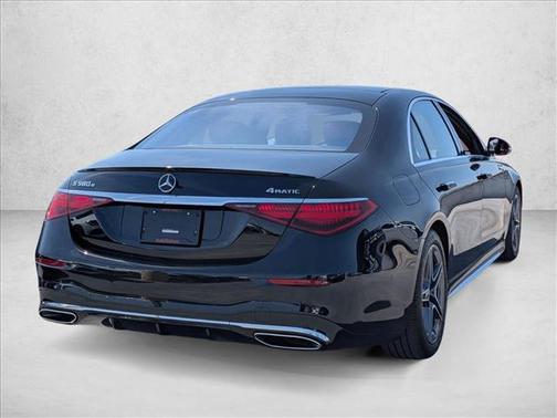 Obsidian Black Metallic 2024 Mercedes-Benz S-Class S 580e 4MATIC