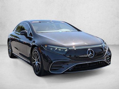 Graphite Grey Metallic 2023 Mercedes-Benz EQS 580 4MATIC
