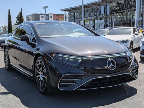 Graphite Grey Metallic 2023 Mercedes-Benz EQS 580 4MATIC