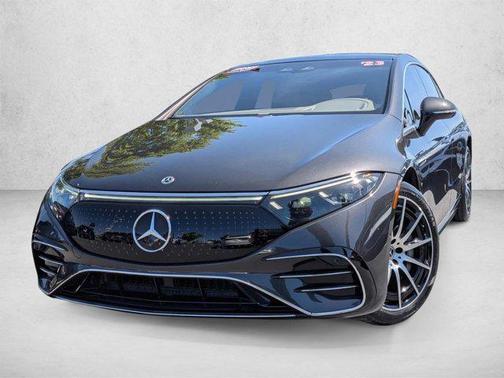 Graphite Grey Metallic 2023 Mercedes-Benz EQS 580 4MATIC