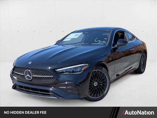 Black 2026 Mercedes-Benz CLE 300 4MATIC Coupe