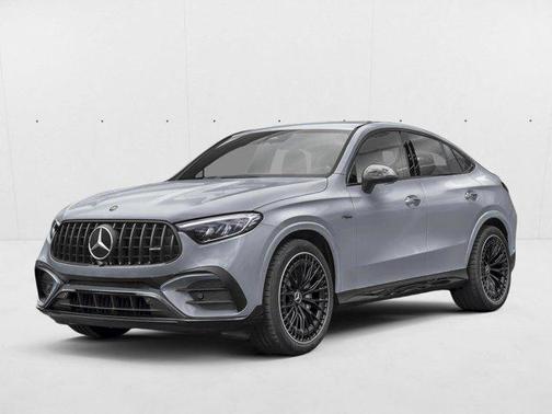 Cirrus Silver Metallic 2025 Mercedes-Benz AMG GLC 43 4MATIC Coupe