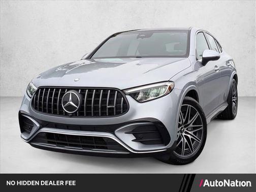 Cirrus Silver Metallic 2025 Mercedes-Benz AMG GLC 43 4MATIC Coupe