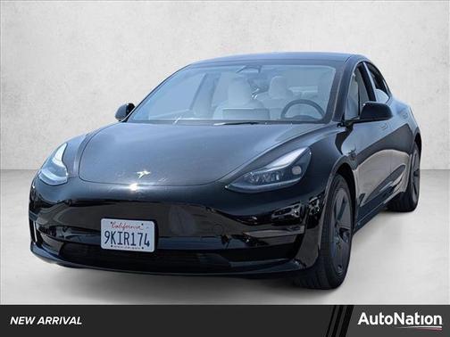 Solid Black 2023 Tesla Model 3 Standard Range