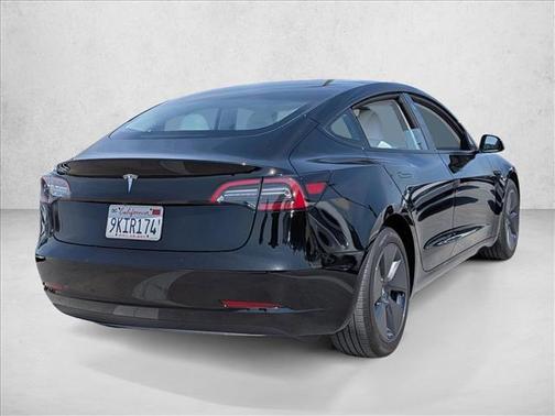 Solid Black 2023 Tesla Model 3 Standard Range