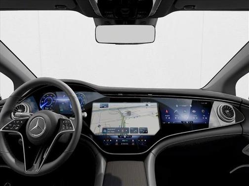 Black 2026 Mercedes-Benz EQS 450 4MATIC