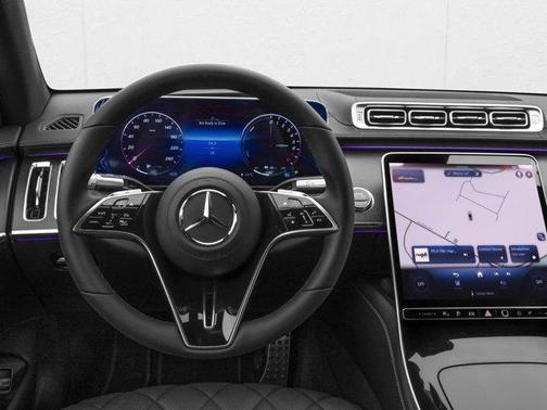 Obsidian Black Metallic 2026 Mercedes-Benz S-Class S 580e 4MATIC