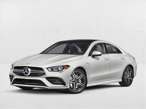 White 2022 Mercedes-Benz AMG CLA 35 4MATIC