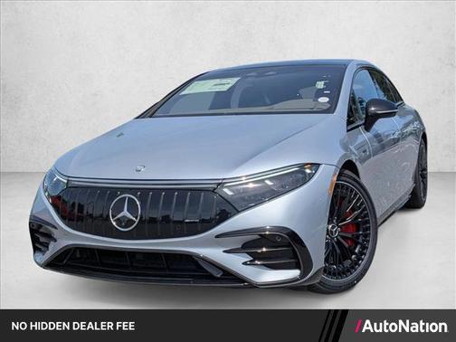 Cirrus Silver Metallic 2025 Mercedes-Benz AMG EQS 4MATIC