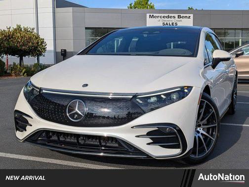 MANUFAKTUR Diamond White 2022 Mercedes-Benz EQS 580 4MATIC