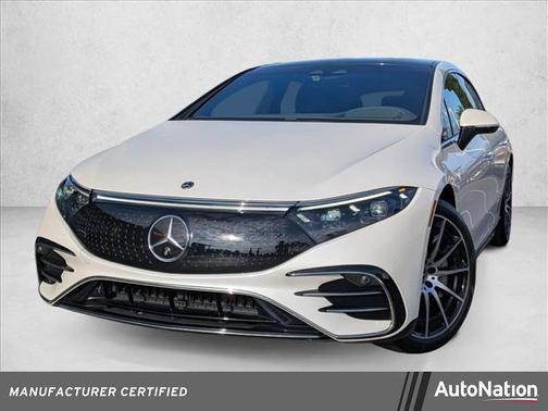 MANUFAKTUR Diamond White 2022 Mercedes-Benz EQS 580 4MATIC