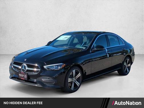 Black 2026 Mercedes-Benz C-Class C 300 4MATIC
