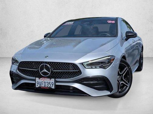Cirrus Silver Metallic 2026 Mercedes-Benz CLA 250 Base