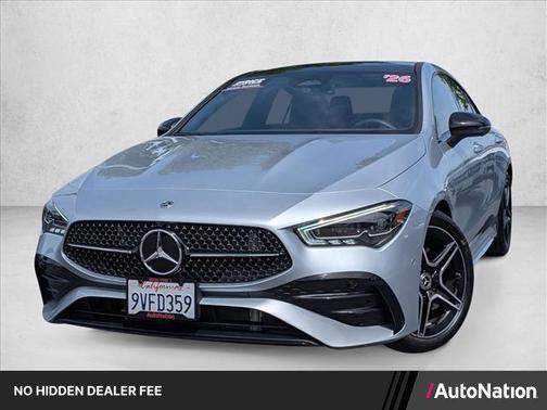 Cirrus Silver Metallic 2026 Mercedes-Benz CLA 250 Base