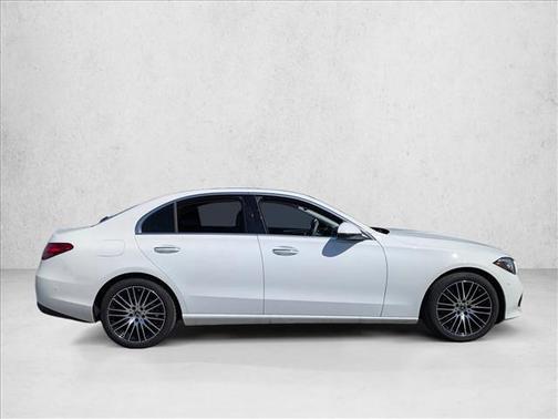 Polar White 2023 Mercedes-Benz C-Class Sedan