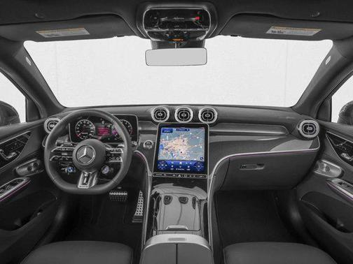 Obsidian Black Metallic 2026 Mercedes-Benz AMG GLC 43 4MATIC Coupe