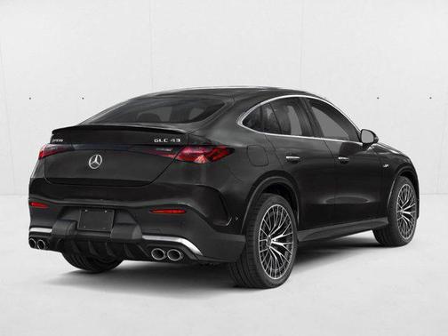 Obsidian Black Metallic 2026 Mercedes-Benz AMG GLC 43 4MATIC Coupe