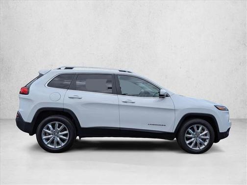 Bright White Clearcoat 2016 Jeep Cherokee Limited